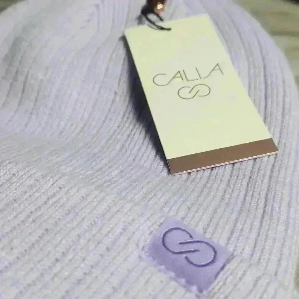 Calia ribbed beanie in lilac nwt - Picture 1 of 5